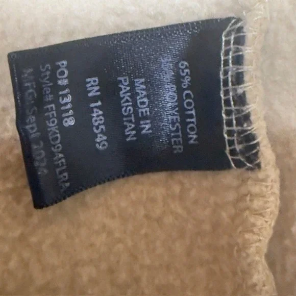 Free Planet Hoodie Beige Women's High Quality Brand Sz S Comfy Cozy - Picture 10 of 12